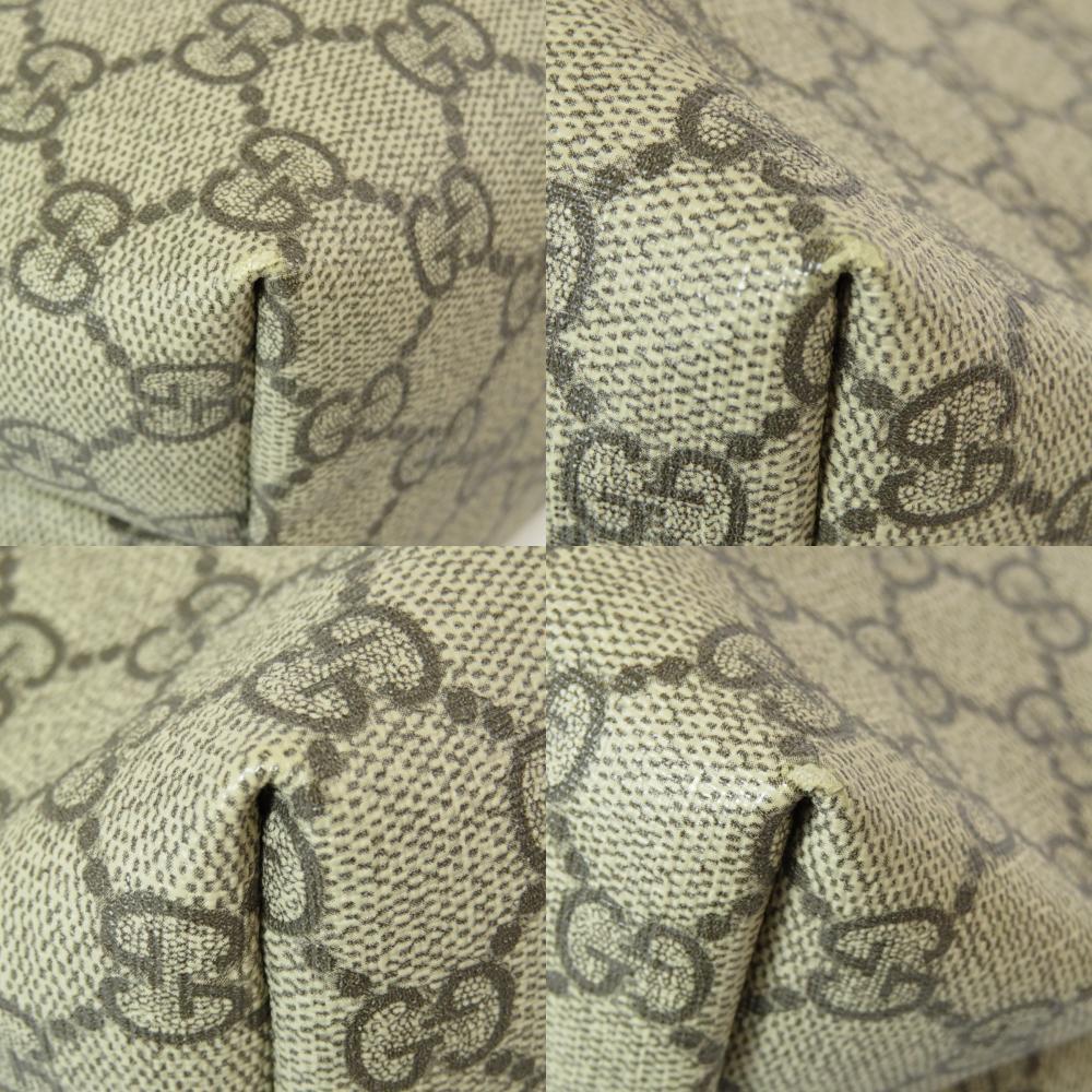 Gucci GG Supreme Sherry Line Tote Bag Brown - Picture 10 of 11